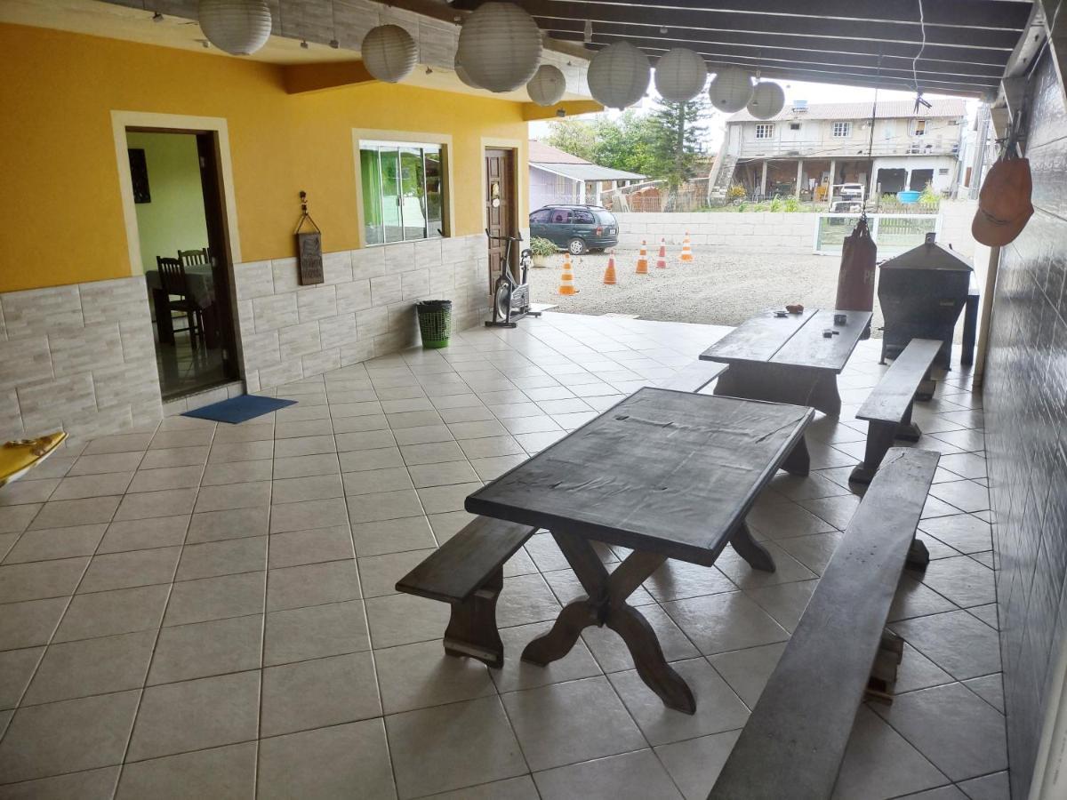 Genesis Beach Hostel! Quartos Compartilhados E Privativos Na Pinheira 팔호카 외부 사진